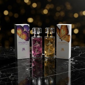 Ball Perfume Butterfly Gold Powder Perfume